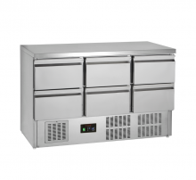 Tefcold GS365ST/6 Drawers 